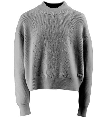 G-Star RAW Bluse - Strick - Kabel - Wild Dove