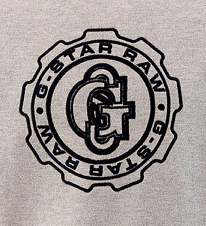 G-Star RAW Sweatshirt - Crew - Grey Heather