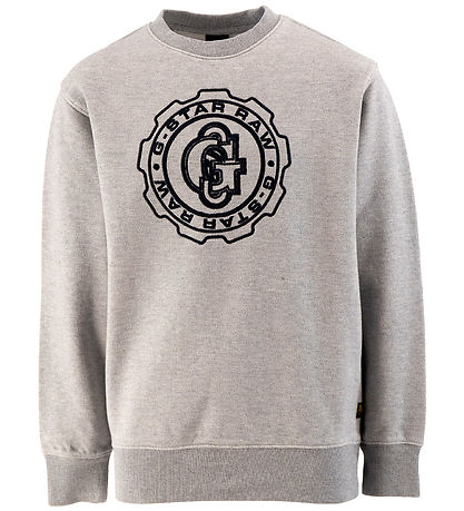 G-Star RAW Sweatshirt - Crew - Grey Heather