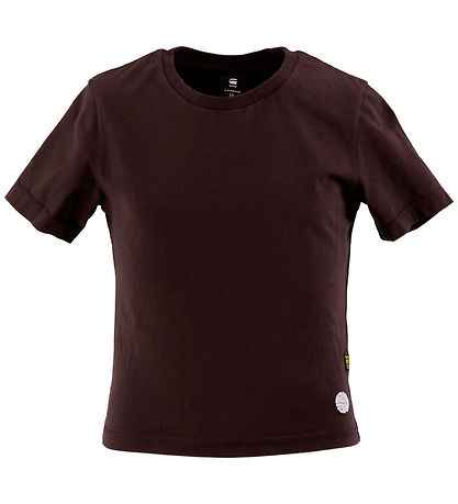 G-Star RAW Bluse - Kurz Mini Slim - Schokolade Plum