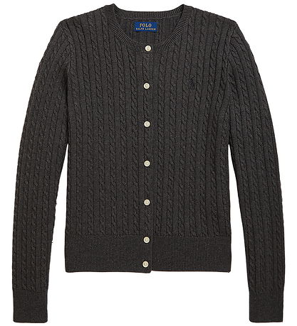 Polo Ralph Lauren Cardigan - Knitted - Cable - Winsor Heather