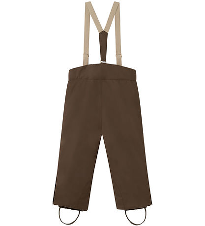 MarMar Ski Pants w. Suspenders - Orla - Deep Chocolate