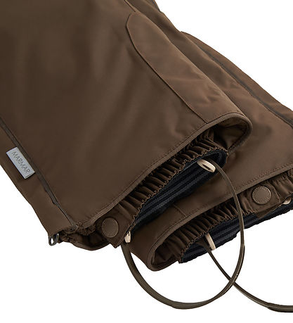 MarMar Ski Pants w. Suspenders - Orla - Deep Chocolate