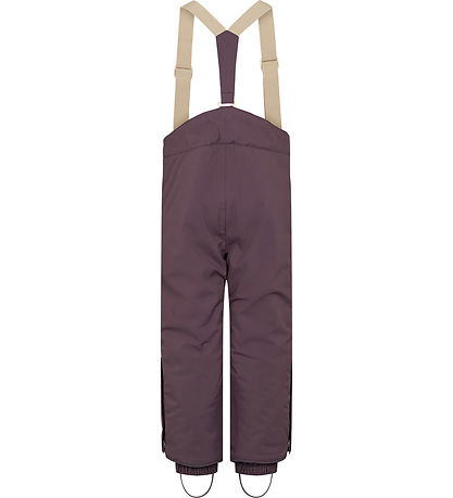 MarMar Ski Pants w. Suspenders - Orla - Deep Plum