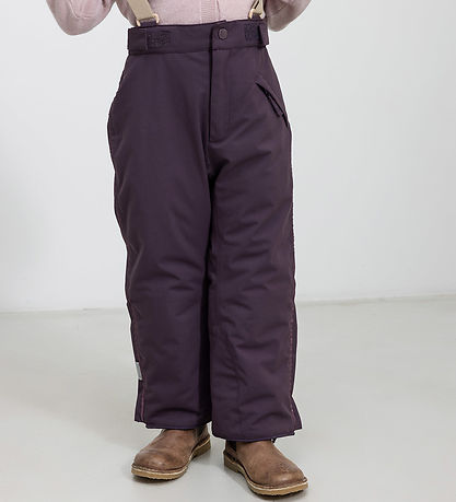 MarMar Ski Pants w. Suspenders - Orla - Deep Plum