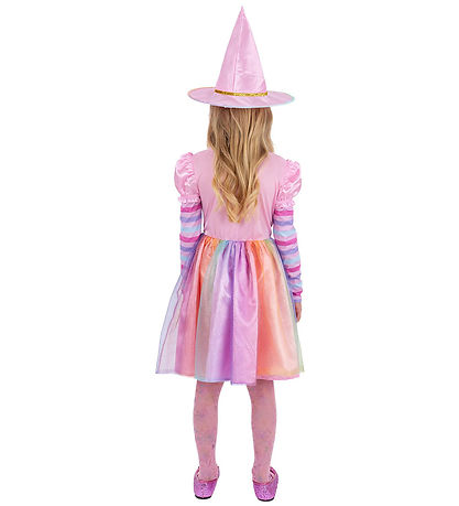 Smiffys Kostüm - Pastel Rainbow Hexe - Mehrfarbig