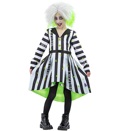Smiffys Kostüm - Beetlejuice - Weiß/Schwarz