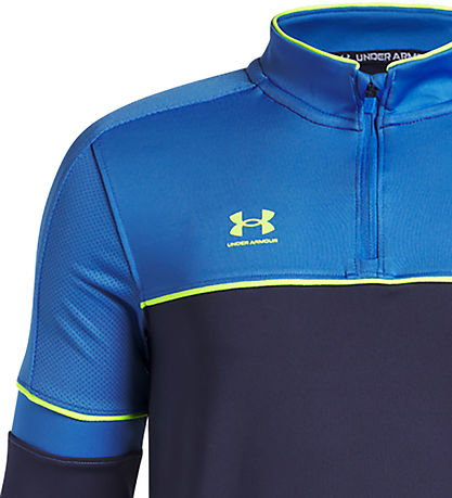 Under Armour Blouse - AU B Challenger - 1/4 Zip - Blue Atlantis