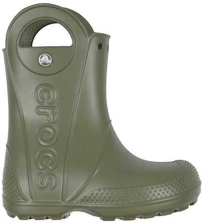 Crocs Rubber Boots - Handle It Rain Boot K - Army Green