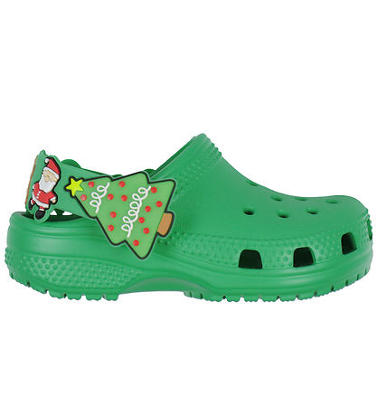 Crocs Sandals w. Light - Holiday - Grass Green