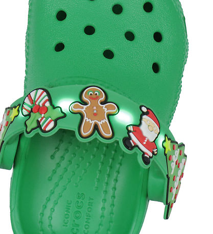Crocs Sandals w. Light - Holiday - Grass Green