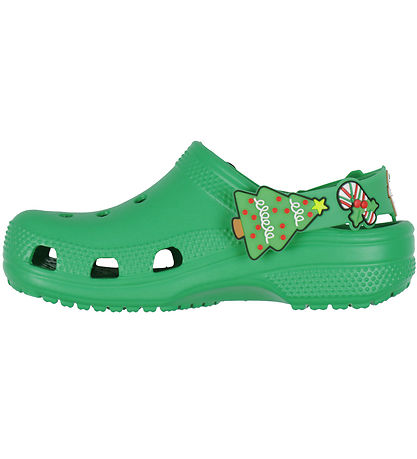 Crocs Sandals w. Light - Classic Clog T - Grass Green