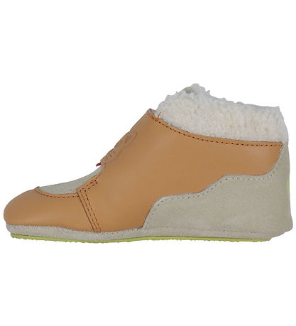Affenzahn Hausschuhe Mit Futter - Noos - Leather - Growy CAT - B