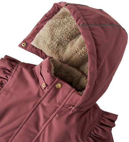 Name It Winter Coat - NmfSnow05 - Rose Brown