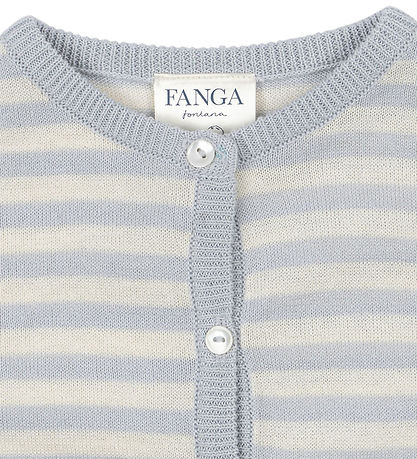 Fanga Fontana Cardigan - Gebreid - Venti - Grijs Dawn