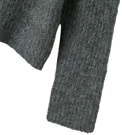LMTD Bluse - Strick - NlfNulo - Dark Grey Melange