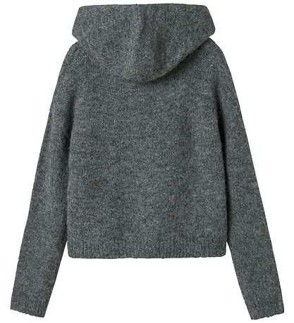 LMTD Blússa - Prjónað - NlfNulo - Dark Grey Melange