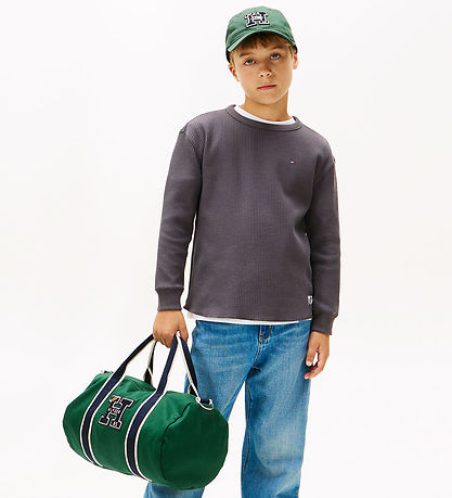 Tommy Hilfiger Bluse - Strick - Washed BlackGREY