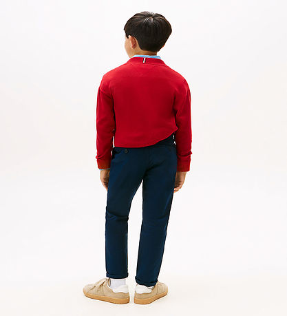 Tommy Hilfiger Bukser - Dark NattmarineblåBLÅ
