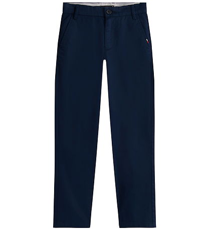Tommy Hilfiger Bukser - Dark NattmarineblåBLÅ