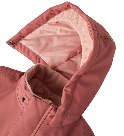 Lil' Atelier Snowsuit - NmfLasnow10 - Solid - Withered Rose