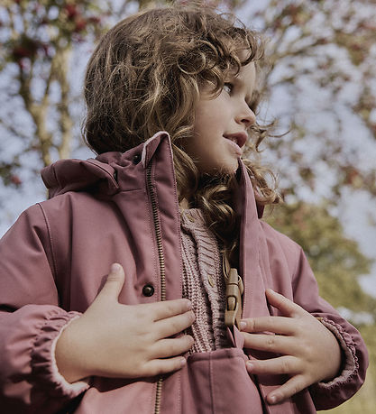 Lil' Atelier Snowsuit - NmfLasnow10 - Solid - Withered Rose