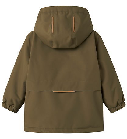 Lil' Atelier Winter Coat - NmmLasnow10 - Solid - Sea Turtle