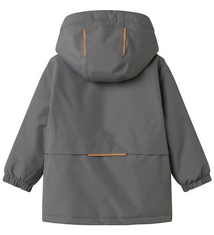 Lil' Atelier Winter Coat - NmmLasnow10 - Solid - Poppy Seed