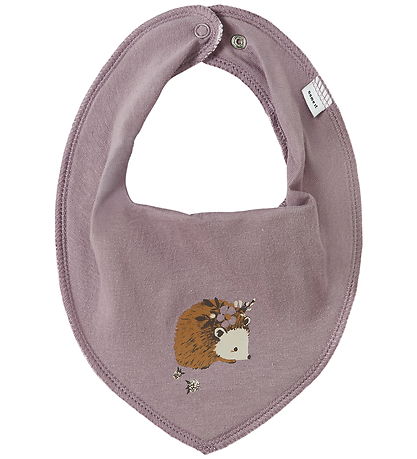 Name It Bib - 2-Pack - NbfYvette - Toadstool/Cloud Dancer/De