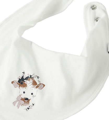 Name It Bib - 2-Pack - NbfYvette - Toadstool/Cloud Dancer/De