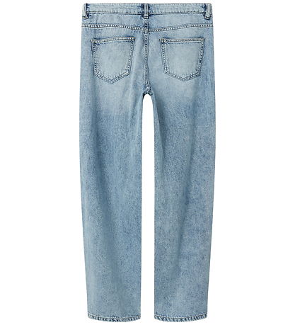 Jeans LMTD - NlnBex - Ballon - Medium+ Blue Denim/Lavé