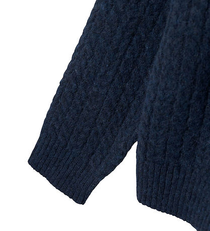 LMTD Pusero - Neulottu - NlmKave - Laivastonsininen Blazer