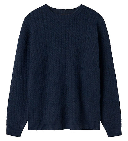 LMTD Pusero - Neulottu - NlmKave - Laivastonsininen Blazer
