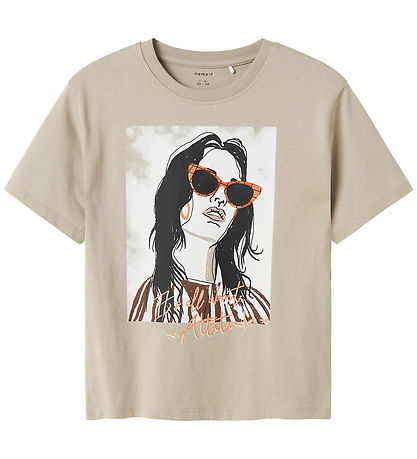 Name It T-shirt - NkfObia - Iceland Fossil