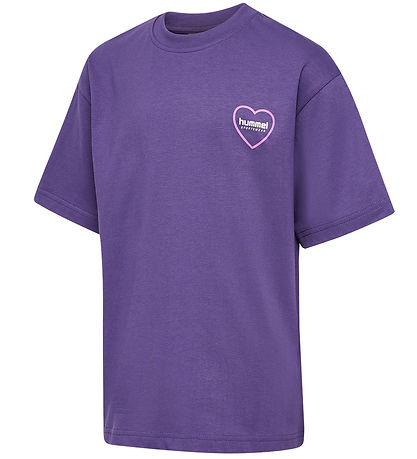 Hummel T-Shirt - HmlJR - Loose - Mystisch