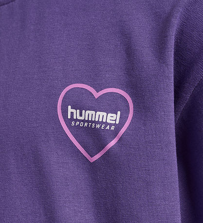 Hummel T-Shirt - HmlJR - Loose - Mystisch