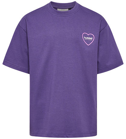 Hummel T-Shirt - HmlJR - Loose - Mystisch