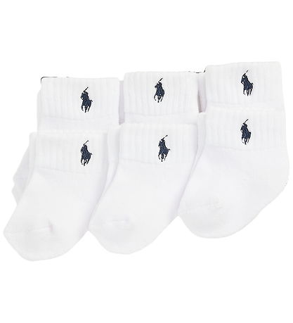 Polo Ralph Lauren Socks - 6-Pack - Classic+ - Navy White