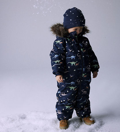Name It Snowsuit - Noos - NmmSnow - w. Flecce - w. Fur - Dar