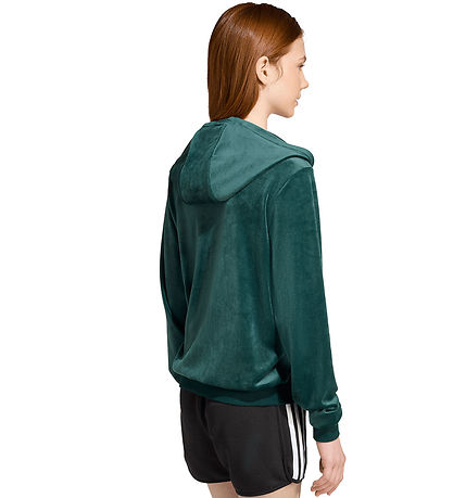 adidas Originals Cardigan - Velours - Aurivy/White