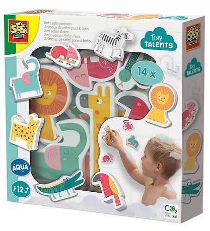 SES Creative Baðleikföng - Froðudýr fyrir vegginn