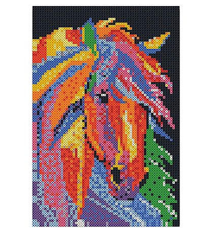 SES Creative - Bügelperlen-Set - 7.000- st. - Fantasiepferd