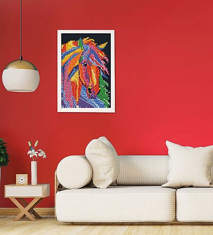 SES Creative - Bügelperlen-Set - 7.000- st. - Fantasiepferd