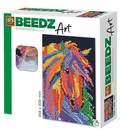 SES Creative - Bügelperlen-Set - 7.000- st. - Fantasiepferd