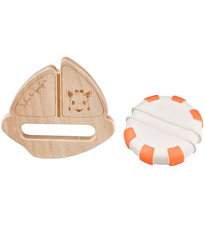 Jouet Pour le Bain Sophie la Girafe - So Pure - Bateau - Bois/Ca