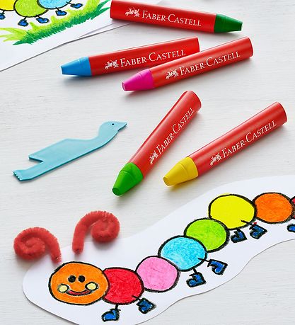 Faber-Castell Vaxlitir - 24 Stk. - Multi