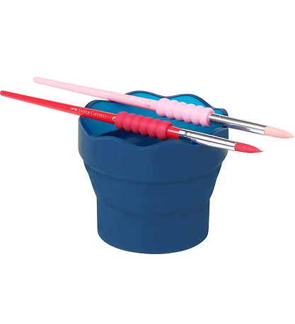Faber-Castell Bolli Fyrir vatn/bursta - Click&Go - Blár