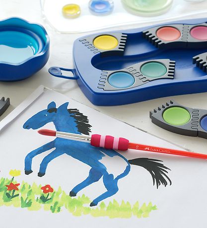 Faber-Castell Vesiväri - Liitin - 12 Värit