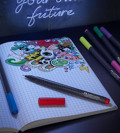 Faber-Castell Tússlitir - Fineliner - 20 Stk. - Multi