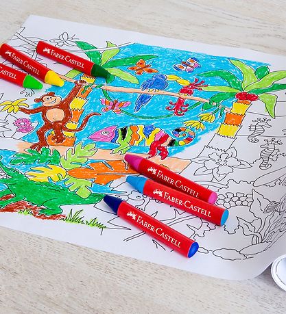 Faber-Castell Vaxlitir - 10 Stk. - Multi